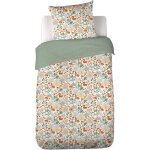 Parure de lit enfant 140x200cm pierrot pur coton bci mig vert 2 pices