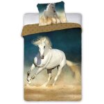 Parure de lit enfant cheval blanc 160x200 Parure de lit enfant cheval blanc 160x200