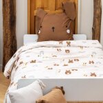 Parure de lit enfant lapin 200x200 Parure de lit enfant lapin 200x200