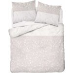 Parure de lit en flanelle 220x200 feuilles light