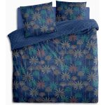 Atmosphera - parure de lit papira 240x220 bleu Atmosphera - parure de lit papira 240x220 bleu