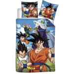 Parure de lit r�versible 140x200 cm dragon ball z
