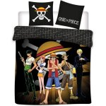 Parure de lit rversible - one piece - luffy et son quipage - 240 cm x 220 cm