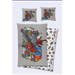 Parure de lit - spiderman - grimpeur de murs - 140 cm x 200 cm