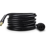 Paryou - tuyau de 15 m compatible avec krcher k2 k3 k4 k5 k6 k7 avec raccord rapide tuyau d'extension ...