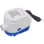 Paryou - pompe de cale automatique 1100gph 24v, pompe submersible automatique avec interrupteur flotteur ...