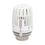 Tte de thermostat k avec connexion directe pour danfoss rav 9800 - 24. 500, blanche, 1 paquet