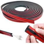 Passage de cable au sol 6m, cache cable sol auto - adh�sif 20x10mm, passe cable sol goulotte passe cable ...