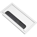 Passe cables encastrables bureau, sortie de c�ble pour encastrer sur table de bureau, organisateur de ...