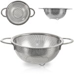 Passoire de cuisine avec poign�es, passoire en acier, passoire anett 16, 5 cm orion 124476