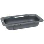 1001kdo - passoire extensible pour évier ? gris ou vert ? l 34, 4 à 47, 8 cm 1001kdo - passoire extensible pour évier ? gris ou vert ? l 34, 4 à 47, 8 cm