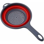 Passoire pliable avec poigne, 158? / 70? rsistant  la chaleur, rouge fei yu