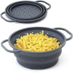 Passoire pliable r�sistante � la chaleur, diam�tre 26 cm ? passoire pliable, r�tractable, peu encombrante, ...