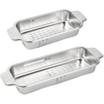 Passoire � poser sur l'�vier, passoire d'�vier extensible, passoire d'�vier en acier inoxydable 304, ...