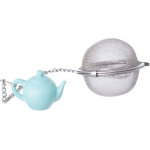 Passoire a the en acier inoxydable avec support pour pichet pour une suspension facile