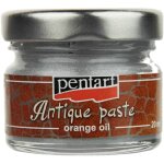 Pte de cire vieillissement pentart argent protection mtallique antique 20ml