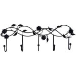 Pat�re 5 crochets oiseaux 52x6x20cm