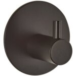 Patère murale adhésive en acier inoxydable, noir mat (haceknalep1kmc) - swiss aqua technologies Patère murale adhésive en acier inoxydable, noir mat (haceknalep1kmc) - swiss aqua technologies