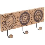 Pat�re murale d�corative soleil et lune, design ethnique, id�ale pour suspendre v�tements et accessoires, ...