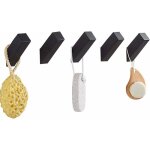 Pat�re murale, salle de bain pour peignoirs, porte - serviettes, chapeaux, accessoire salle de bain acier ...