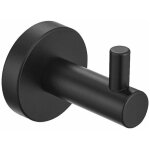 Pat�re salle de bain noire. lot de 2 crochets salle de bain pour serviettes, peignoirs, chapeaux, exclusif ...