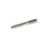 Patte  vis - filetage bois / mtaux - inox a2 6x50 mm - bote de 100