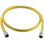 Paulgurkes flexible douche 150cm en or jaune en plastique