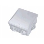 Pawbol bo�te herm�tique s - box 036 - 80x80x40 mm - grise - installation facile - protection ip44