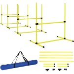 Pawhut - agility sport pour chiens set de 4 obstacles professionnels avec système de maintien au sol ... Pawhut - agility sport pour chiens set de 4 obstacles professionnels avec système de maintien au sol ...