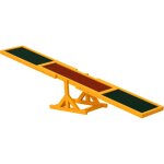 Pawhut agility sport pour chien bascule - bascule pour chien - �quipement entrainement chien - bois pr� ...