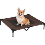 Pawhut lit sur pieds lit pour chien chat lit de camp lit sur�lev� animaux grand confort tissu oxford ...