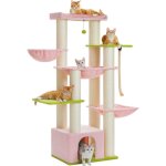 Pawz road - grand arbre  chat avec poteaux xxl 11 cm en sisal, hamacs spacieux, condo & perchoir, 170 ...