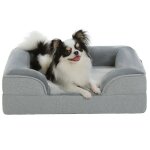 Pawz road panier pour chien en peluche, lit orthopédique lavable avec housse amovible en flanelle, taille ... Pawz road panier pour chien en peluche, lit orthopédique lavable avec housse amovible en flanelle, taille ...
