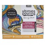 Pebeo - peintures acryliques - ultimate pouring medium set d'equipement - effect: satin�