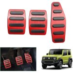 P�dales de frein � gaz pour suzuki jimny jb64 jb74 mt 2018 - 2024 2025, couvre - p�dale de repose - pied ...