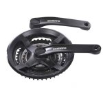 Pdalier shimano 6 / 7 / 8 fc - ty301 48 / 38 / 28 dents 170 mm noir