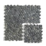 Pegane - carrelage de mosa�que (boite de 1m�) / galet de mer / maille d�corative aspect pierre coloris ...