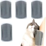Peigne auto nettoyant chat 4pcs avec massage t�te et herbe � chat pour soins beaut�