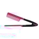 Fei yu - peigne de coiffure, peigne en forme de disque, peigne de style v - clip, peigne de lissage de ...