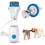 Peigne  puces lectrique pour animaux de compagnie, dissolvant de poux lectrique, brosse de nettoyage ...