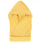 Peignoir enfant � capuche pure 8 ans