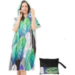 Peignoir de bain changing towel poncho de surf serviettes de natation plage serviette de bain serviette ...
