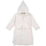 Peignoir bb - gaze de coton - 100 % coton - blanc - 24 - 36 mois