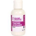 Peinture acrylique 50ml blanc