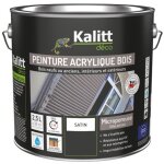 Peinture acrylique bois satin 2. 5 l blanc - kalitt deco