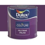 Dulux valentine - peinture acrylique couture feutrine prune 0, 5 l