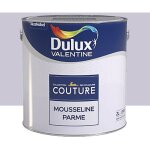 Dulux valentine - peinture acrylique couture mousseline parme 2 l
