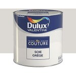 Peinture acrylique dulux valentine couture soie grge 0, 5 l