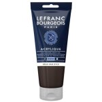 Peinture acrylique - lefranc & bourgeois - brun van dyck - 80ml - haute pigmentation - couleurs lumineuses ...