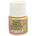 Peinture acrylique - pebeo - or - 45 ml - mat - r�sistante aux intemp�ries - multi - surfaces